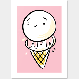Happy Ice Creams Posters and Art